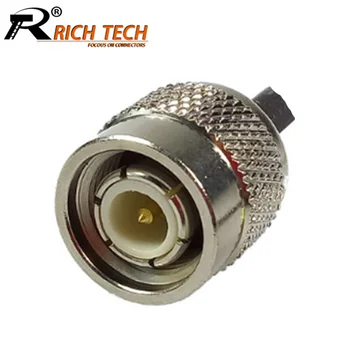 

10pcs/pcs TNC Male Plug Right Angle Wire Connector TNC Male Adapter for Coaxial Cable RG316 RG178 RF Connector Wholesale