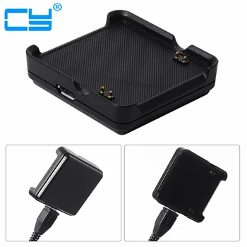 

New USB Desktop Cradle Charger Dock Station Charging Smart Watch Docking Adapter + Micro USB Cable for Garmin Vivoactive Watch