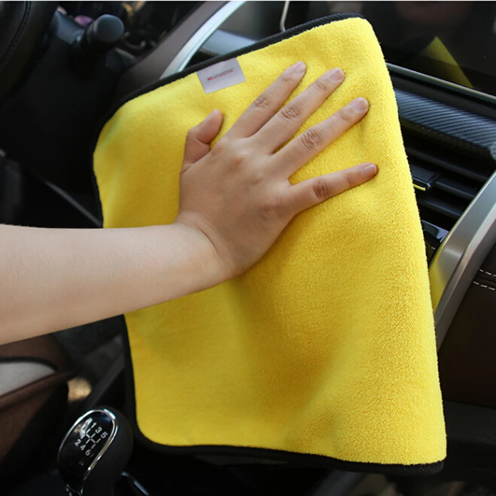 

Car Wash Microfiber Towel Car Cleaning Drying Cloth for citroen c4 toyota nissan qashqai suzuki sx4 toyota c-hr renault fluence