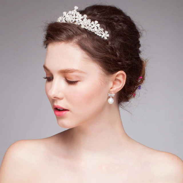 2017 bride headdress hair