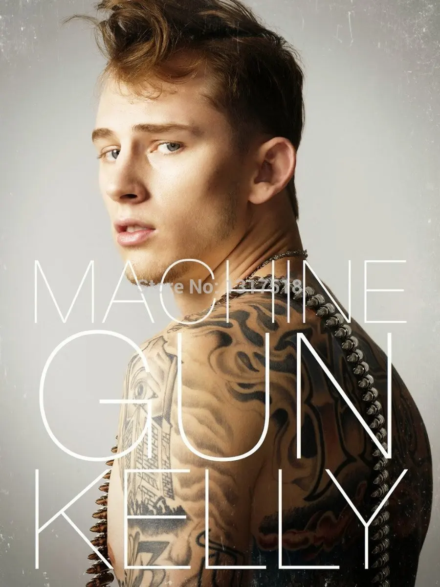 27x40cm Popular Poster Machine Gun Kelly Decorative Home Wall Poster-in ...