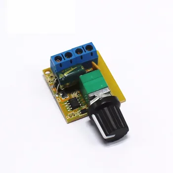 

Mini DC Motor PWM Governor 3 6 12 24 35V Speed Switch Ultra Small LED Dimmer 5A Motor Governor