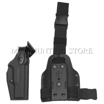 

Safariland style Military Leg Holster Gl0ck 17 Tactical Gear Leg Holster for GL 17 18 19 22 23 31 32