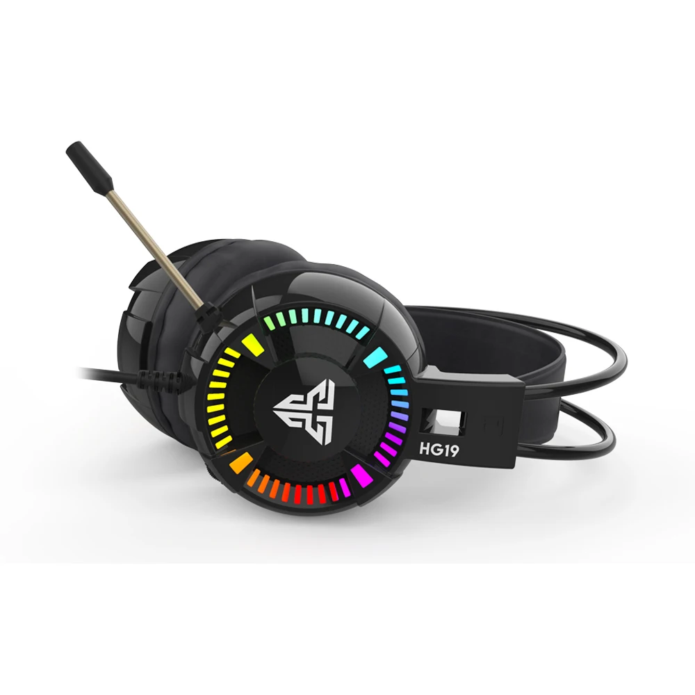 Fantech HG19 Pro Gaming Headset 3,5 мм Проводная гарнитура Rgb игровая гарнитура