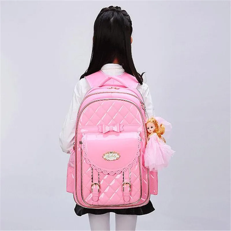 Школьные ранцы Coolbaby для девочек сумка из искусственной кожи корейские детские