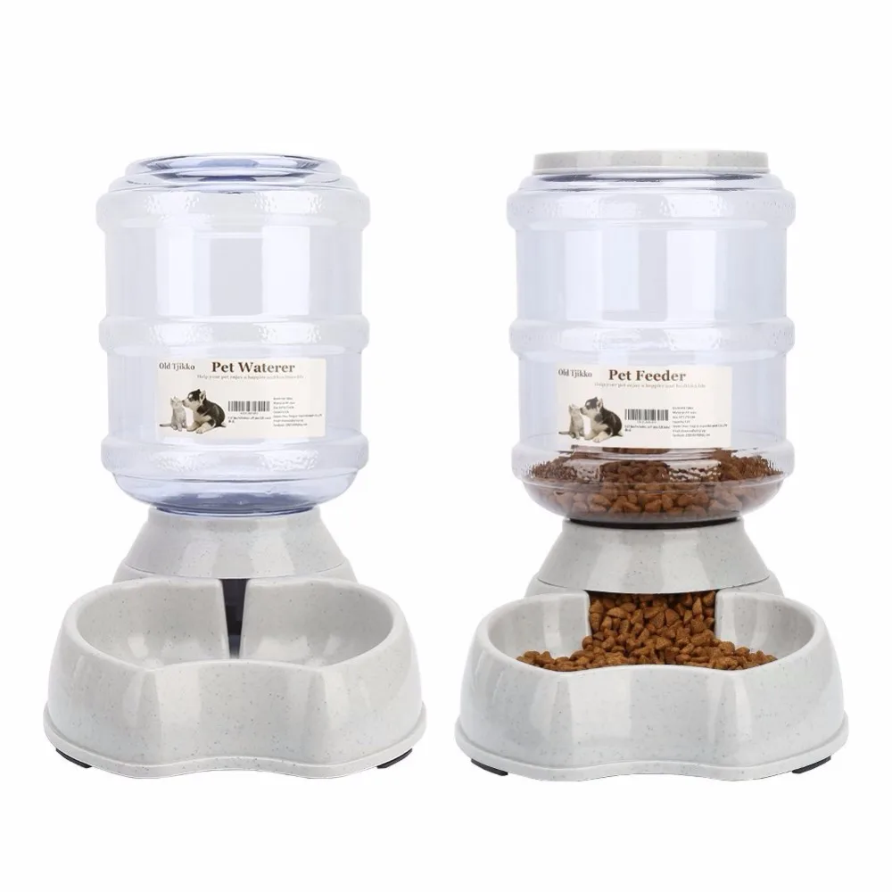 Automatic Feeder Replenish,Automatic Water Bowl,Pet Water Feeder Set 8.