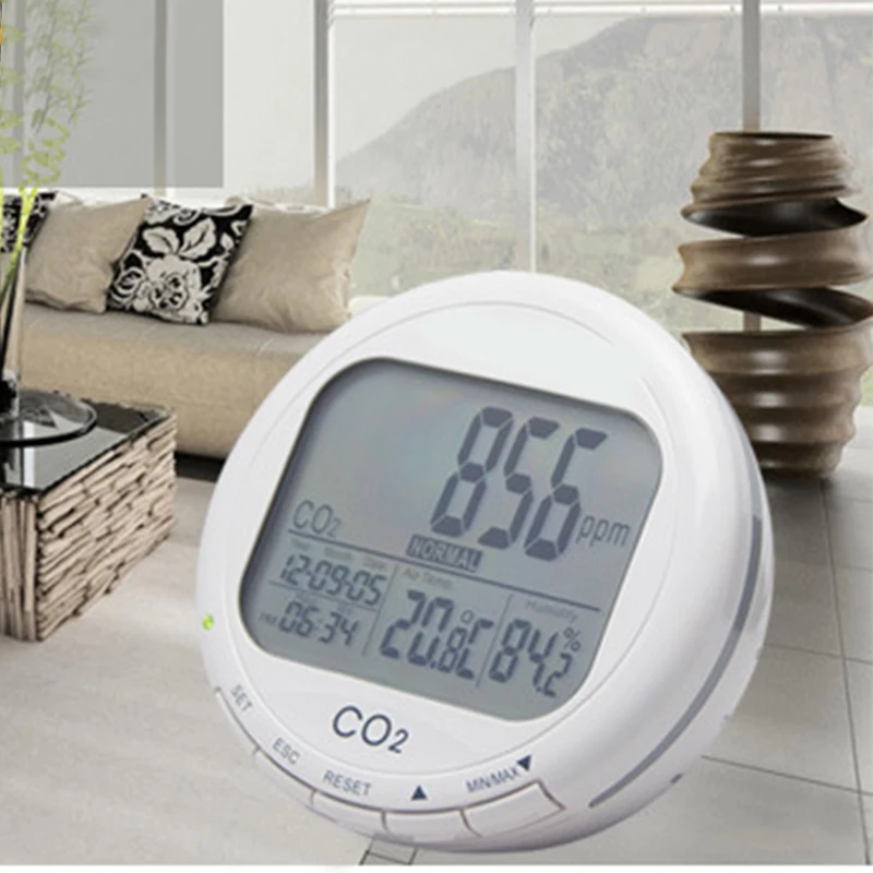 

Carbon Dioxide Detector Gas Detector CO2 Concentration Detector with Alarm