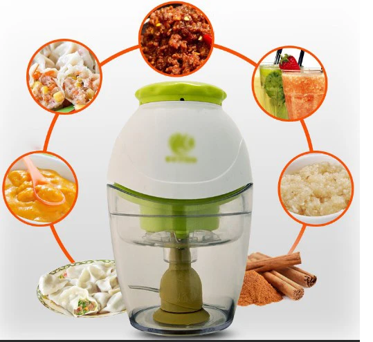 Small electric Meat Grinder Household Multifunction Food Machine Portable Baby Food Supplement Mini Meat Grinder Multi-purpose  (6)