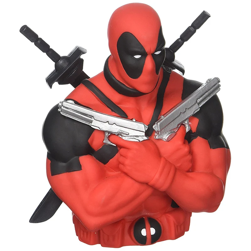 

Deadpool action figure Deadpool Bust Bank Great quanlity
