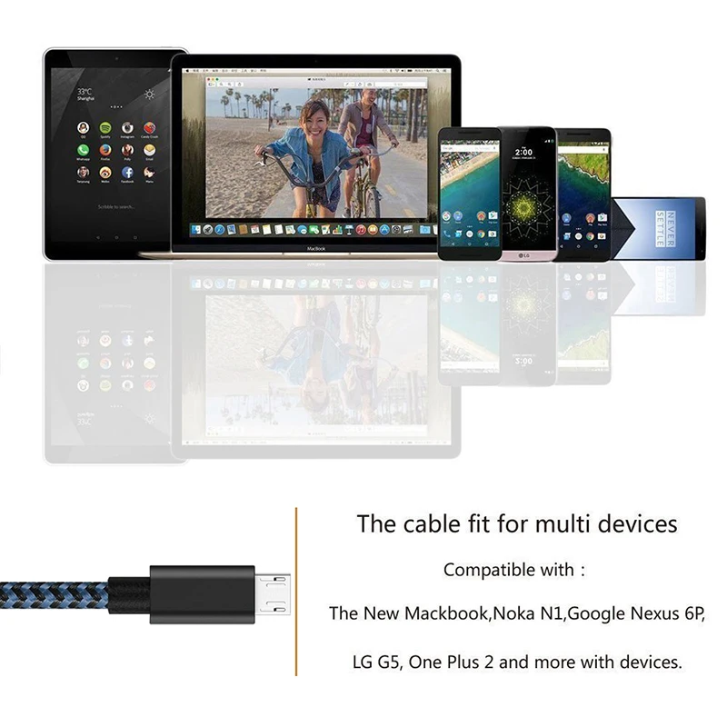 10 Pack Suntaiho Micro usb 2.4A Nylon Cable Fast Charging USB Cable for Samsung for Xiaomi Android Phone Micro USB android cable 10 Pack Suntaiho Micro usb 2.4A Nylon Cable Fast Charging USB Cable for Samsung for Xiaomi Android Phone Micro USB android cable
