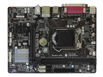 شراءجديد جيجابايت GA-H81M-DS2 اللوحة LGA 1150 DDR3 USB2.0 USB3.0 ل I3 I5 I7 CPU VGA 16 جيجابايت H81 سطح المكتب اللوحة شحن مجاني
