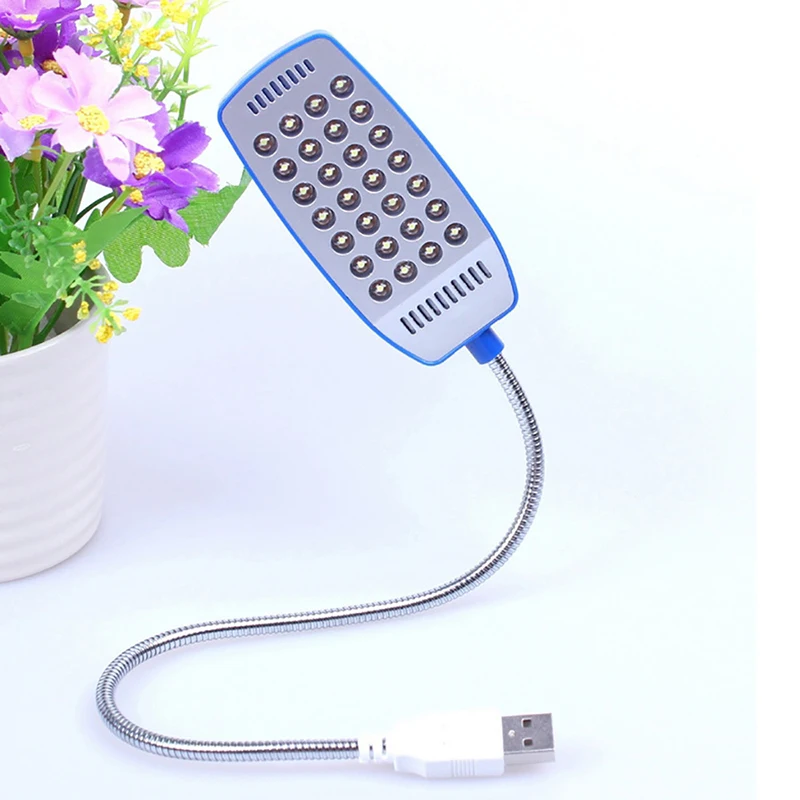 Лампа для чтения Светодиодная гибкая с зарядкой от USB 13/28 светодиодов|Лампы