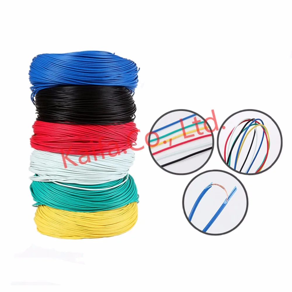 

5/10 meters/lot RV wire 0.5mm Square Multi-strand Flexible Stranded Cord Electrical and Electronic Equipment Copper Wire DIY