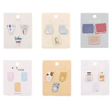 Магнитная закладка милая серия животных креативная мини-папка для книг 3 свежая металлическая подарочная книжка