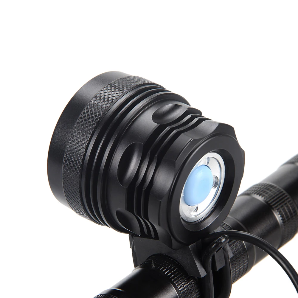Мощный 10000лм 7* XM-R8 светодиодный велосипедный фонарь для велосипеда передняя фара+ лазерный задний фонарь+ перезаряжаемый аккумулятор