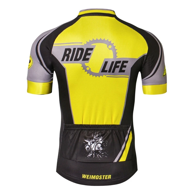 Weimostar فريق روبا ciclismo جيرسي رجل القمصان outdoor الرياضة الدراجات الفانيلة دراجة قصيرة الأكمام أعلى S-4XL