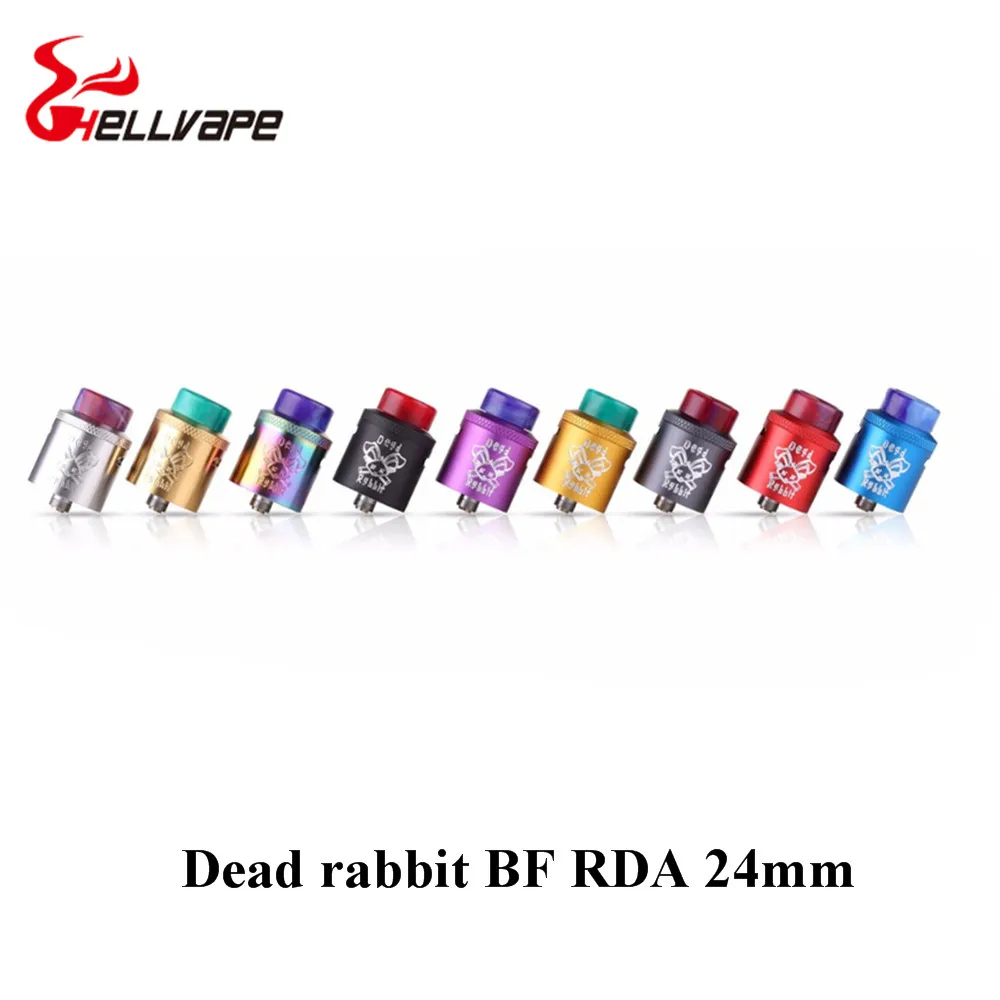 Оригинальный бак Hellvape Dead Rabbit BF RDA поддерживает однокатушку/двойную катушку Vape для