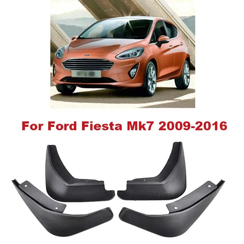 4 Pcs Car Front Rear Mud Flaps Unique For Ford for Fiesta Mk7 2009 2016 Vehicle Mud Flap 4 Pcs Car Front Rear Mud Flaps Unique For Ford for Fiesta Mk7 2009 2016 Vehicle Mud Flap