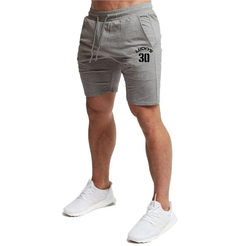 Men Breathable Number Lucky 30 Print Cotton Gym Short Trousers Shorts Sports Shorts Men Breathable Number Lucky 30 Print Cotton Gym Short Trousers Shorts Sports Shorts