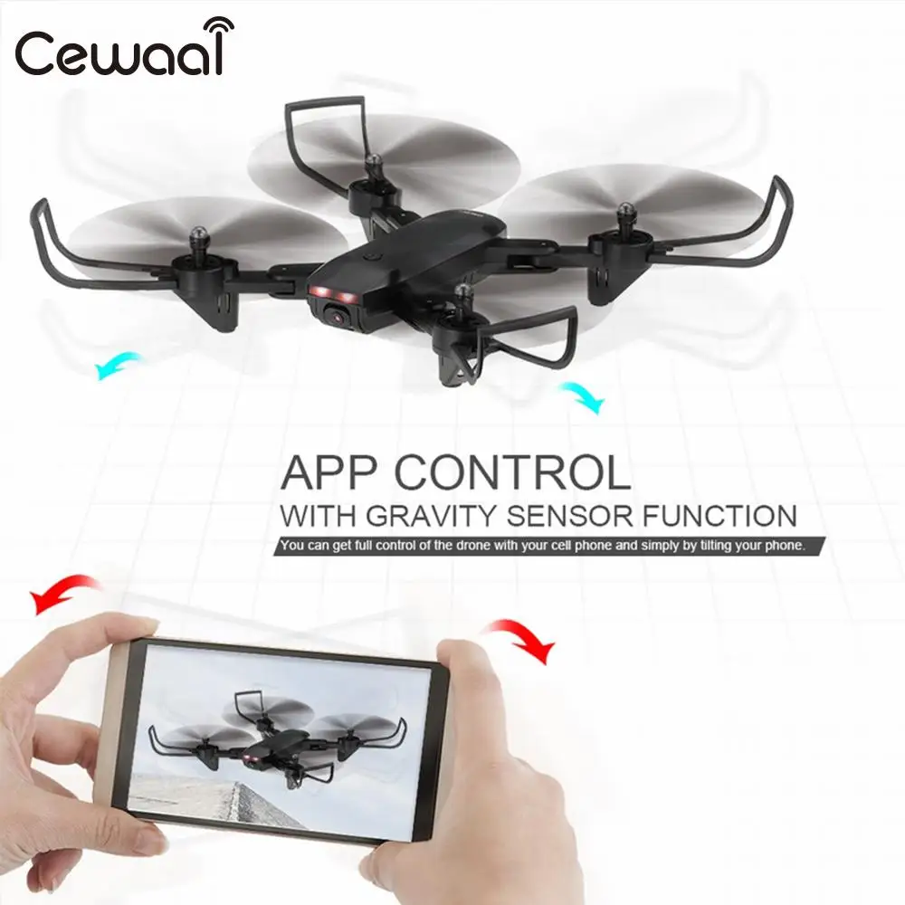 

Durable UAV Aircraft Drone Quadcopter 2.4GHz FPV Foldable Wireless One Key Take Off One Key Landing