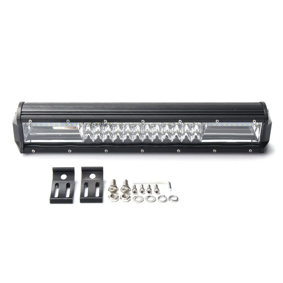 

16 Inch 432W Dual Mount Tri-row 7D LED Work Light Bar LED Working Strip Light Off-road Driving Lamp for SUV Truck