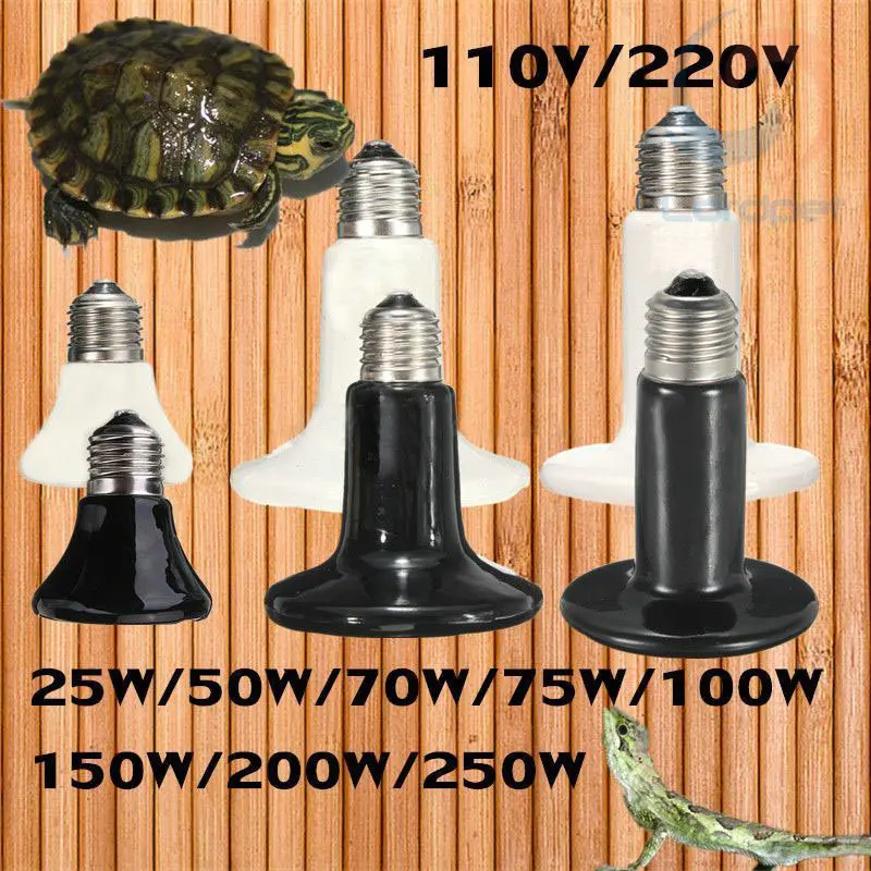 Infrared Ceramic Emitter Heat Light Bulb Lamp For Reptile Pet Brooder 6