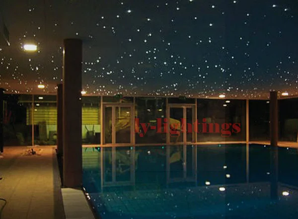 Us 89 99 Diy Bar Ceiling Light Optic Fiber Light Kit Led Light Source Optical Fibre Rgb Color Change Rf Remote Star Sky Room Night Light In Optic