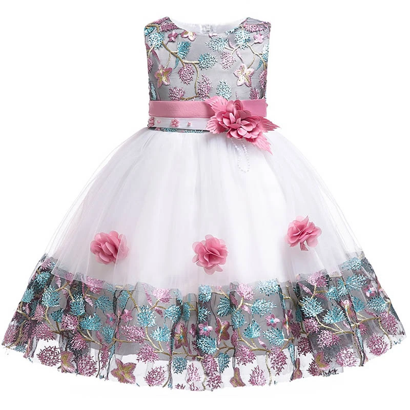 Vestido para niños 2018 nuevo 3 4 5 6 7 8 años de edad encaje color a juego niñas princesa vestido de fiesta verano bebé tutu ropa|Vestidos| - AliExpress
