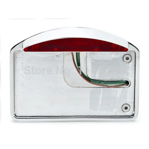 FREE SHIPPING Side Mount License Plate LED Tail Brake Light For Honda