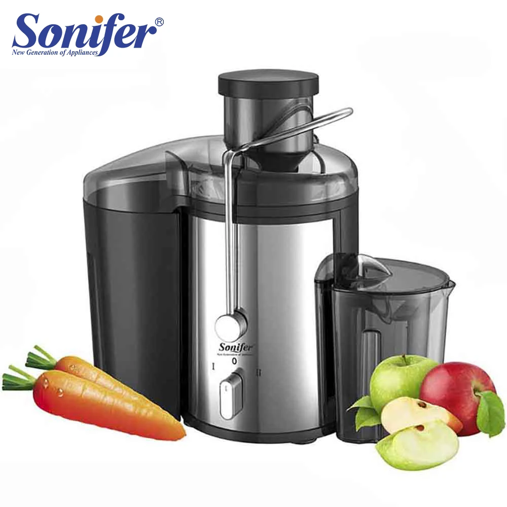 220V Stainless steel Juicers 2 Speed electric Juice Extractor Fruit Drinking Machine For Home