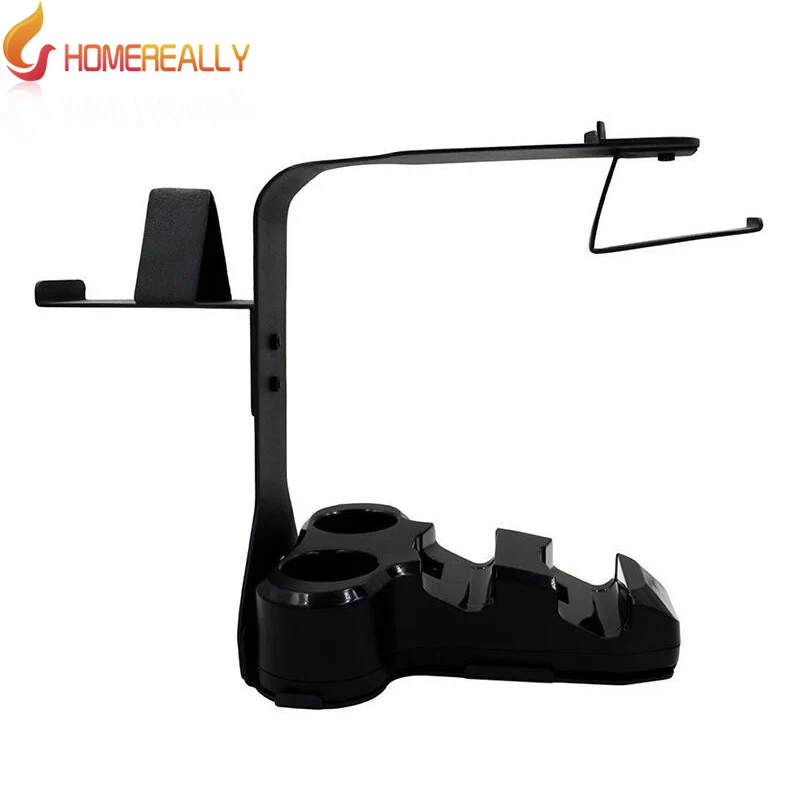

HOMEREALLY Move Charging Dock 5in1 VR Stand with PS4 Move Controller Chargers For PS4 VR Camera Headset Dual Vibration 4 Move