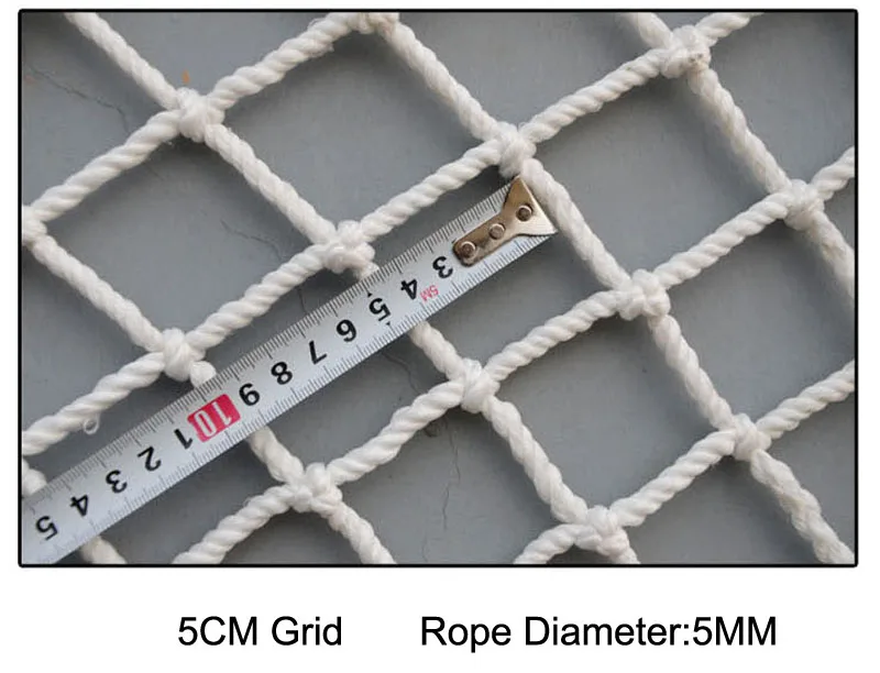 3/5/Высота каблука 10 см, в сетку, нейлоновое плетение безопасности лестница балкон защита безопасности забор для детей ясельного возраста, безопасные двухслойные анти-падающий по индивидуальному заказу - Цвет: 5cm grid