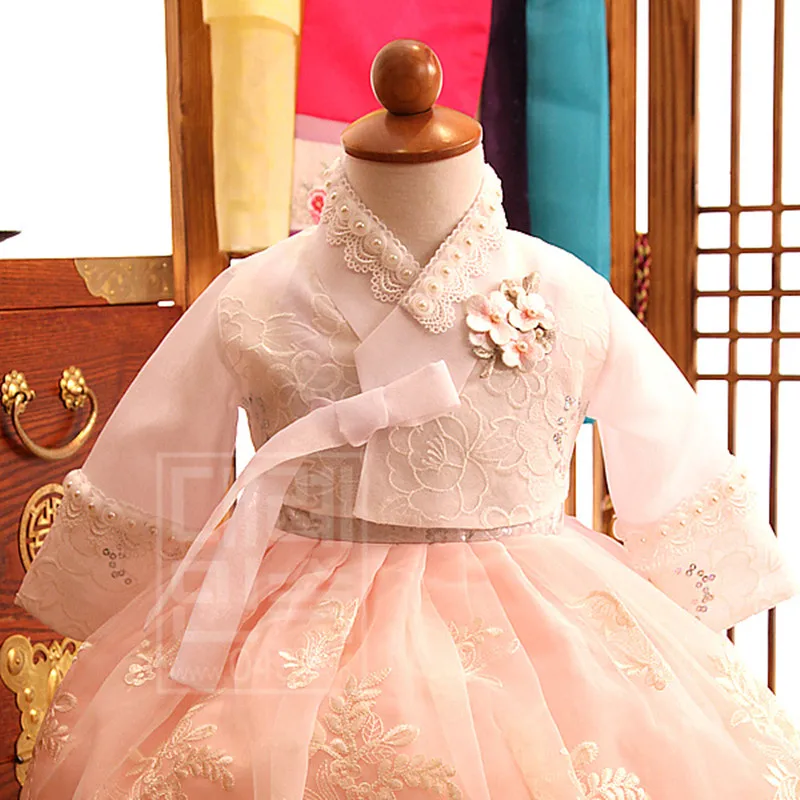 

Toddler Girl Clothes Korean Traditional Girls Hanbok Dress 12M Girls Clothes Full Sleeve Hanbok Costume Children's Sets