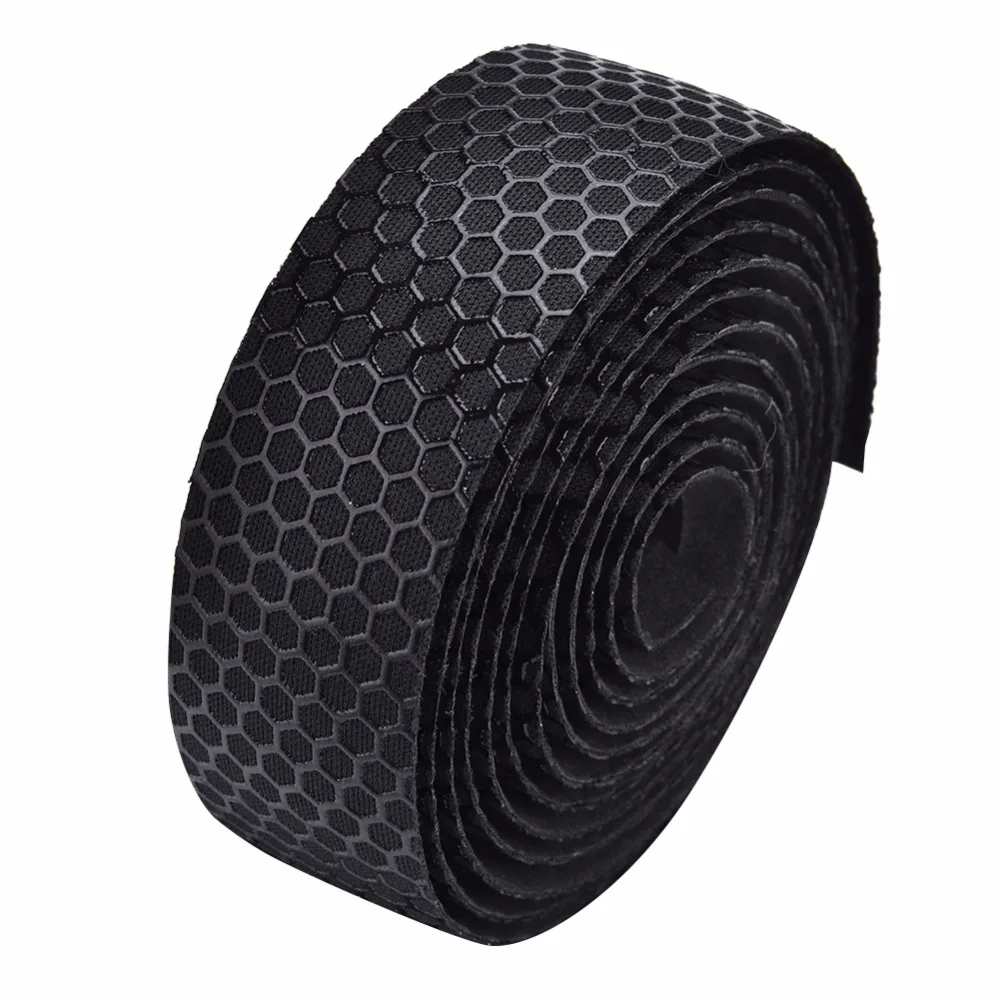 

Road Bike Silicone Handlebar Tape Anti-Slip Three-Dimensional Hive Comb Belt Breathable Ultralight Bike Bar Tape