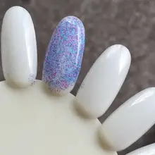 Синий и розовый материя устойчив к растворителям Блестящий смешанный материал для DIY для нанесения лака для ногтей G406