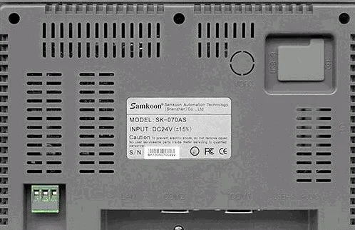 Sk-070as Samkoon HMI Сенсорный экран 7 дюймов 800*480 Ethernet 1 USB Host 1 SD Card Новый в коробке