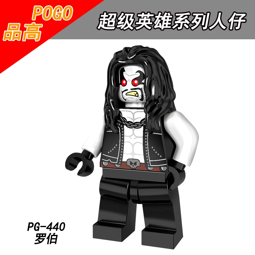

Single Sale PG440 superman El Dorado Spider-Man Erik Killmonger Thanos super heros Building Blocks Children Gift Toys