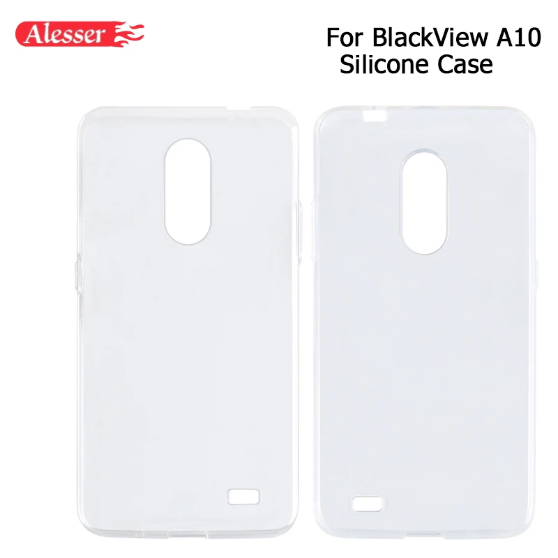 Alesser для BlackView A10 Мягкий силиконовый чехол прозрачный защитный чехол-накладка на