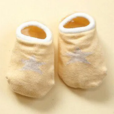 [Bosudhsou] C39# плотные детские Костюмы новорожденных Ранняя весна носки мягкие носки для малышей носки Карамельный цвет унисекс детские носки - Цвет: Цвет: желтый
