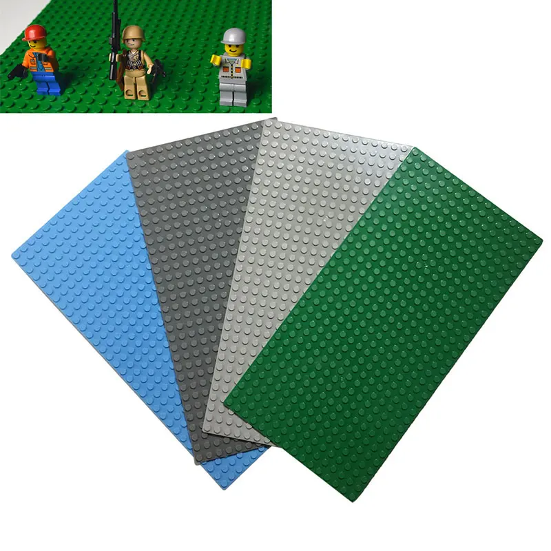 

16*32 Dots Base Plate for Small Bricks Baseplate Board DIY Building Blocks Toy For Children Compatible With LegoINGlys Toys