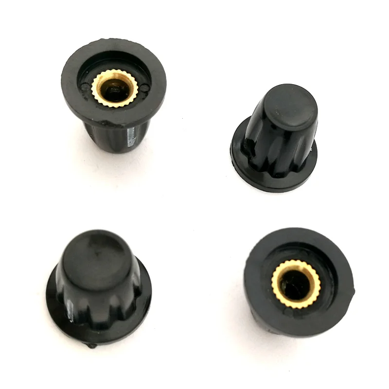 Bakelite potentiometer knob hole: 4MM 200pcs for WH5 WXD3-13 K17-01 potentiometer