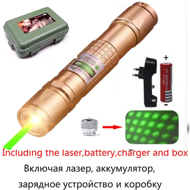 laser pointer hunting green lazer high power tactical Laser sight Pen 303 Burning laserpen Powerful laserpointer flashlight - Цвет: Фиолетовый