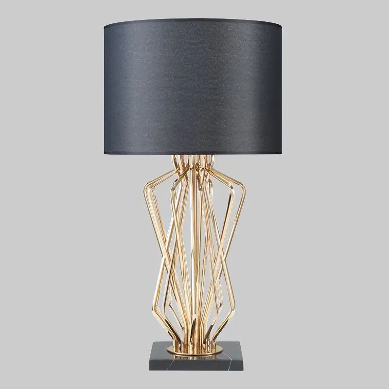 Modern Table Lamp For Living Room Contemporary Desk Lamp Bedside Lamp lampara de mesa Metal Plating Table Lamp Designer's Choice Modern Table Lamp For Living Room Contemporary Desk Lamp Bedside Lamp lampara de mesa Metal Plating Table Lamp Designer's Choice