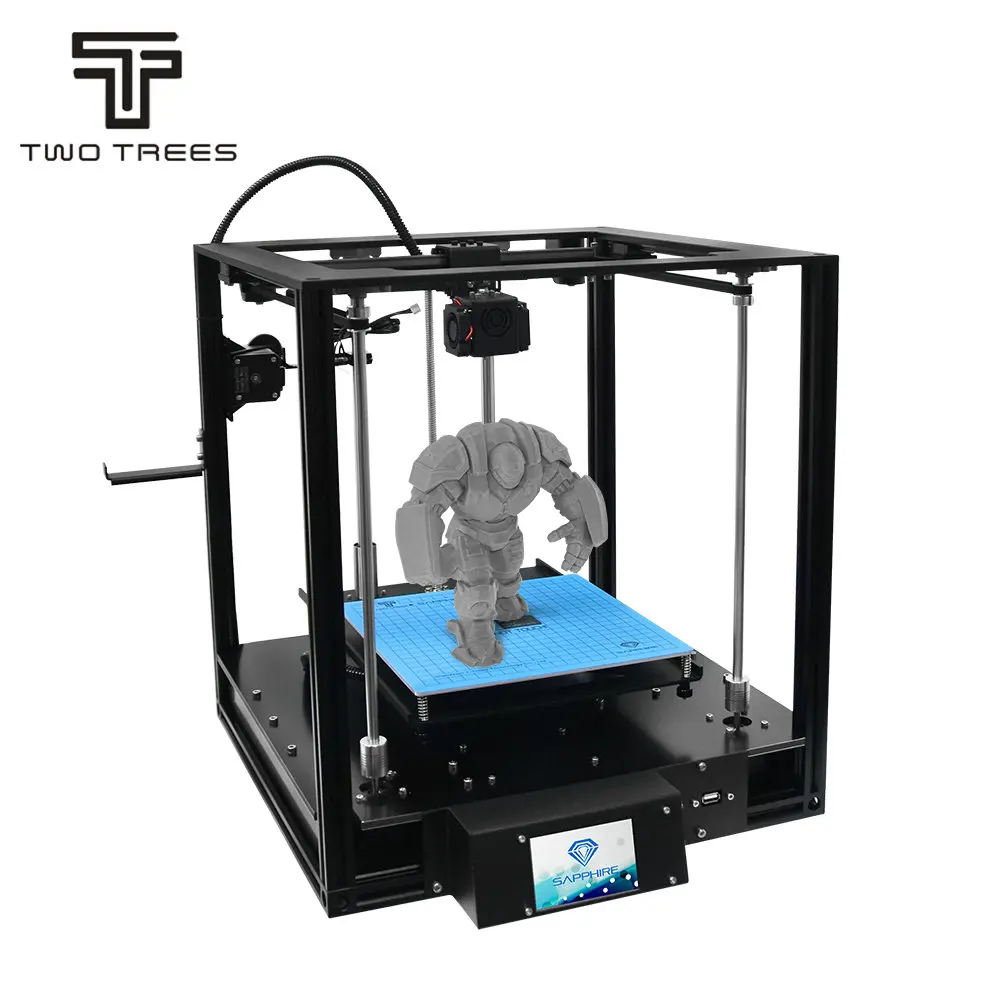 

SapphireS 3D Printer Resume from accident power loss Fast installation Aluminium Profile Frame 3d printers DIY Kit Area CoreXY