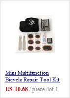 MTB Инструменты для ремонта велосипеда велосипедные плоские шины ремонт резиновый патч клеевой рычаг наборы Многофункциональный аварийный комплект для ремонта шин