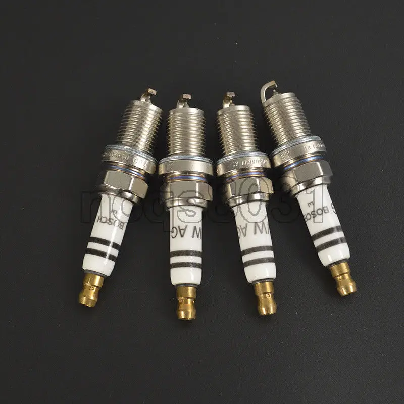 4 шт. новая иридиевая Свеча зажигания для Audi A4 A5 VW Passat 06H905611 PFR7S8EG|Свечи и запальные