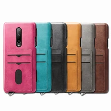 OnePlus7 Pro Wallet Card Pocket case For OnePlus 7 Pro Case Leather Back Cover Phone Cases OnePlus 7pro Casing