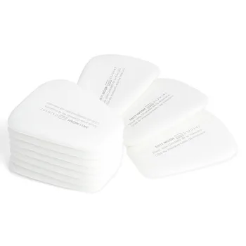 10PCS 5N11 Respirator Filters Cotton Gas Mask Facepiece Respirator Replacement for 5000 6000 Series Cartridges N95