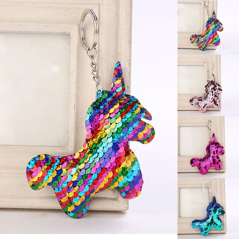 unicorn sequin stuffed animal