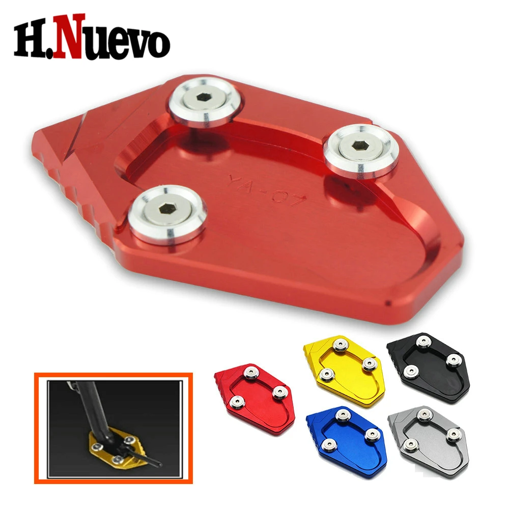 

Foot Support Foot Kickstand Extension Pad for Yamaha YZF R3 2015 2016 2017 2018 R25 2013 2014 2015 2016 2017 2018 MT03 MT25 2015